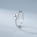 Lucky Heart Clover Ring