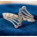 Celeste Rainbow Diamond Band