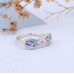 Flutter Flame Enamel Ring