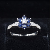 Radiant Wings Adjustable Ring