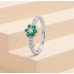 Azure Bloom Floral Ring