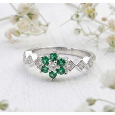 Spring Bloom Silver Ring