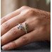 Floral Charm Crystal Ring