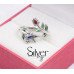 Floral Charm Crystal Ring