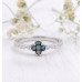 Shimmering Leaf Design Band