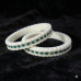 Rajwadi Green-Blue Meenakari Bangles