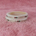 Ivory Petal Meenakari Bangles