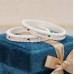 White Luxe Embellished Bangles