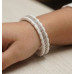 Vintage Ivory Filigree Bangles