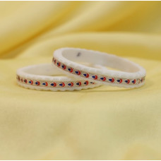 Ivory Harmony Designer Bangles