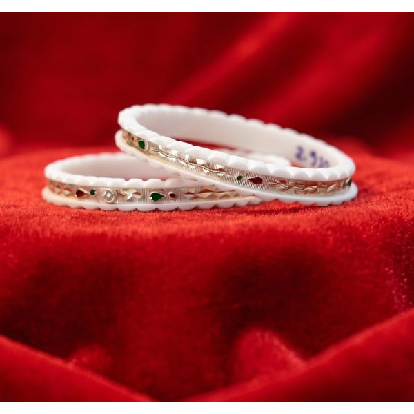 Rainbow Crescent Slim Bracelets