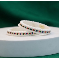 Silver Petal Charm Bracelets