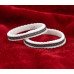 Silver Charm Beaded Designer Bangles