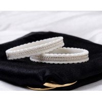 Midnight Marcasite Elegance Bangles