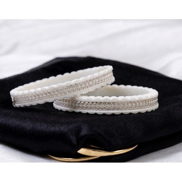 Midnight Marcasite Elegance Bangles