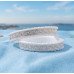 Vintage Charm White Resin Bangles
