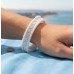 Vintage Charm White Resin Bangles