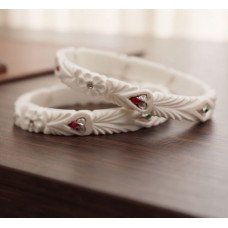 Mehendi Elegance Silver Kada