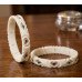 Shubh Sparsh Silver Stone Bangle
