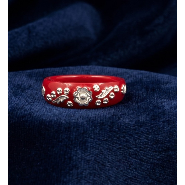 Ruby Spark Designer Ring