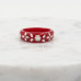 Scarlet Elegance Stone Ring