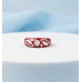 Ruby Bloom Crystal Band
