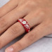 Ruby Bloom Ring