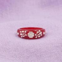 Velvet Petal Ring