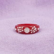 Velvet Petal Ring