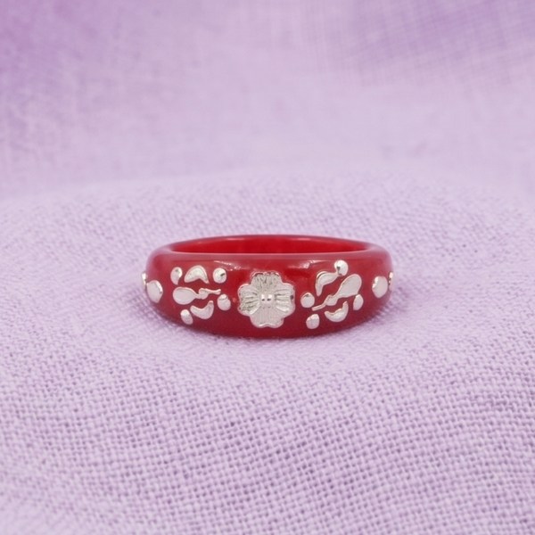 Velvet Petal Ring