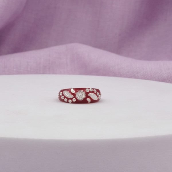 Mini Leaf Pattern Band