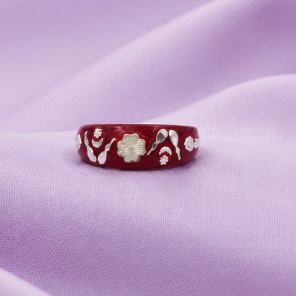 Lavender Bloom Ring