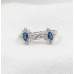 Silver Bloom Vine Ring