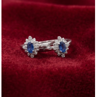 Silver Bloom Vine Ring