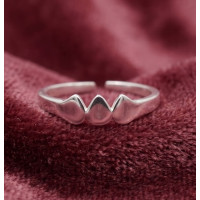Infinity Petal Sterling Ring