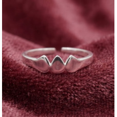 Infinity Petal Sterling Ring