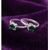 Silver Whisper Leaf Ring