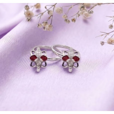 Elegant Bloom Silver Ring
