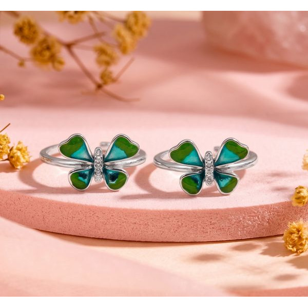 Delicate Vine Silver Ring