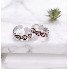 Enchanted Petal Silver Ring