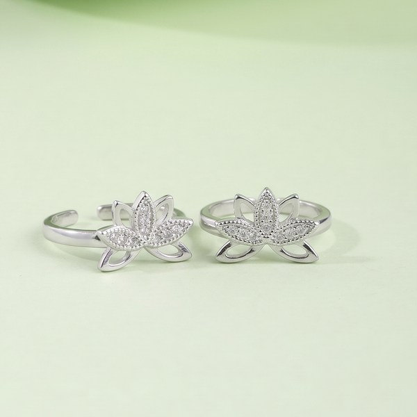 Crimson Halo Toe Ring
