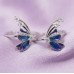 Rosebud Crystal Toe Ring
