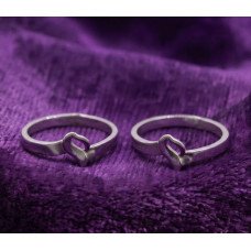 Silver Harmony Flower Ring