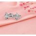 Sparkling Crystal Butterfly Adjustable Toe Ring