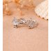 925 Sterling Silver Butterfly Toe Ring
